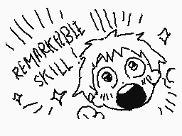 Drawn comment by しらく
"REMARKABLE!"