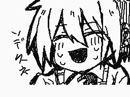 Drawn comment by シャチき
"うるさい！"