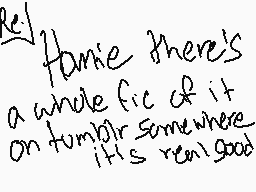 Drawn comment by ♪lunatic♪