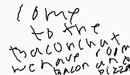 Drawn comment by Rico Bacon