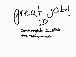 Drawn comment by EVE