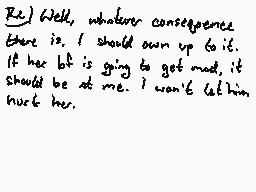 Drawn comment by Man Eater