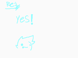 Drawn comment by Mr. Mask
"Re: Yes!"