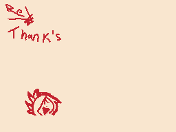 Drawn comment by Mizuka
"Thank's"