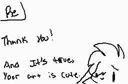 Drawn comment by RainbowKat