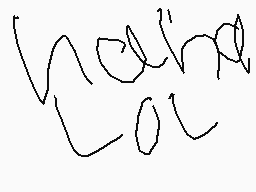 Drawn comment by sⓁeepycⒶt♥
"hello"