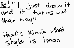 Drawn comment by notme