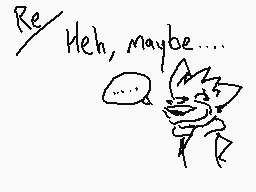 Drawn comment by PawZeee