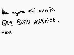 Drawn comment by Ⓐnfel