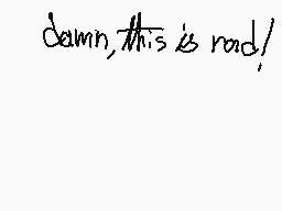 Drawn comment by Tess