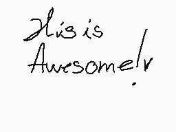 Drawn comment by Tess
"This is awesome!"