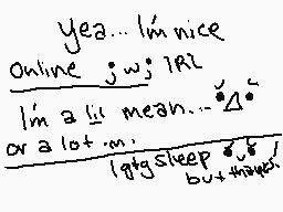 Drawn comment by SHAD*MOU$E