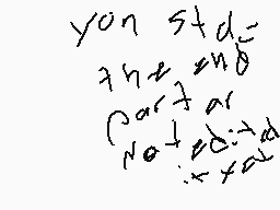 Drawn comment by ！mpeⓇfect