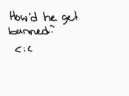 Drawn comment by →Charlie←