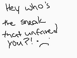 Drawn comment by →Charlie←