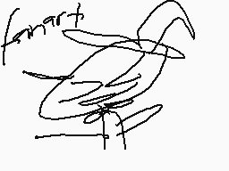 Drawn comment by →Charlie←
"smart"