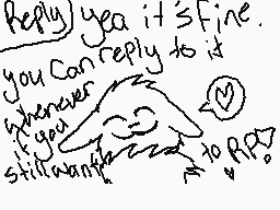 Drawn comment by Foxwolf™