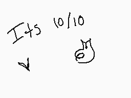 Drawn comment by ビケテイニ
"It's 10/10"