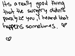 Drawn comment by watermelon