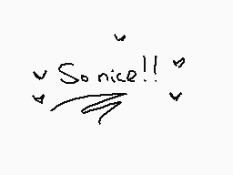 Drawn comment by watermelon
"Sonice!!"