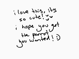 Drawn comment by watermelon