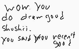 Drawn comment by わヨトホロトミw