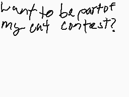 Drawn comment by catlover♥😃