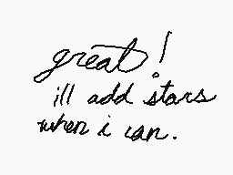 Drawn comment by Amelia