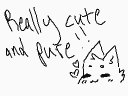 Drawn comment by Lemony
"Really cute and cute!"