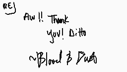 Drawn comment by Blood&Dust