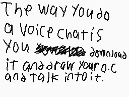 Drawn comment by ZeⓇtⓎt12