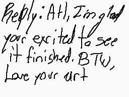 Drawn comment by ♥Artifice♥