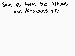 Drawn comment by •Aromango•