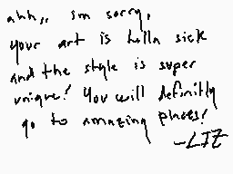 Drawn comment by LIZ