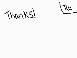 Drawn comment by snow