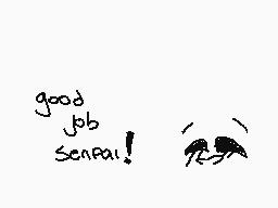 Drawn comment by LizbethSGA
"good job Senaai!"