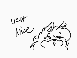 Drawn comment by ♥マツクス♥レア
"very Nice"