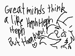 Drawn comment by Zippercat