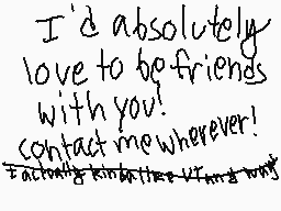 Drawn comment by Zippercat