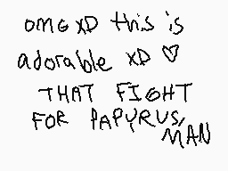 Drawn comment by Kam