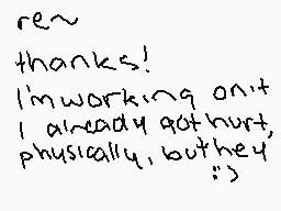 Drawn comment by hoodlum