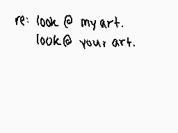 Drawn comment by drearysock