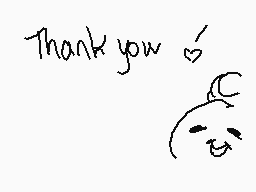 Drawn comment by YumeSan
"Thank you!"