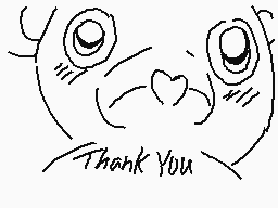 Drawn comment by YumeSan
"Thank You"