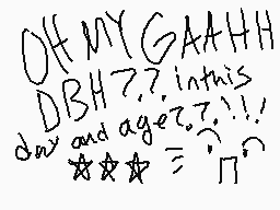 Drawn comment by snail