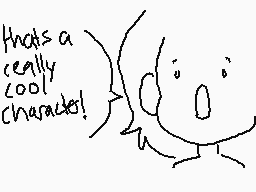 Drawn comment by m.of.earth
"That's a really cool character!"