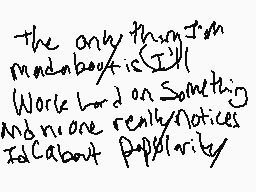 Drawn comment by Jingles±