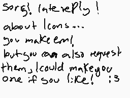 Drawn comment by Andragoon