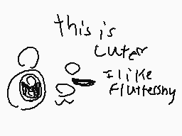Drawn comment by Tincan
"this is cuter = like fluttershy"