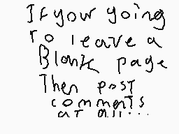 Drawn comment by Dogz